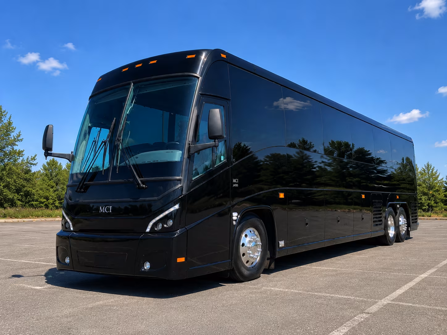 long beach bus rental service area